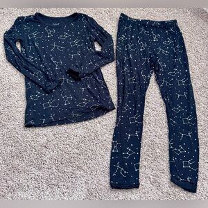 Kyte BABY Starry Night Pajama Set - black size 6